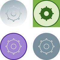 Unique Settings Icon Design vector
