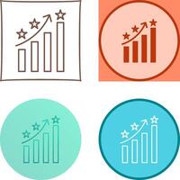 Unique Reputation Management Icon Design vector