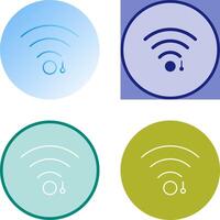 Unique WiFi Sign Icon Design vector