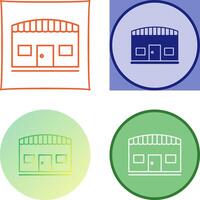 Unique Store Icon Design vector