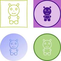 Unique Toys Icon Design vector