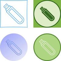 Unique USB Drive Icon Design vector