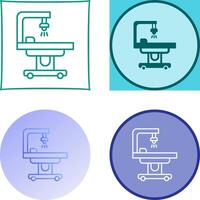 Operating Room Icon Design vector