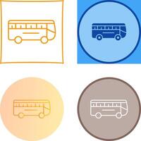 Bus Icon Design vector