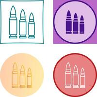 Bullets Icon Design vector