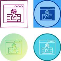 Location Icon Design vector