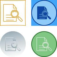 search Icon Design vector