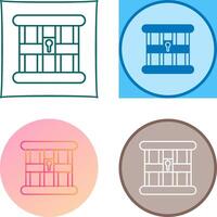 Jail Icon Design vector