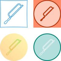 Hacksaw Icon Design vector