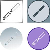 Chisel Icon Design vector