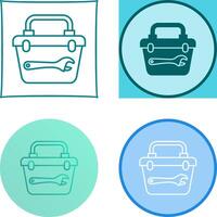 Toolbox Icon Design vector