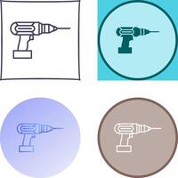 Drill Icon Design vector