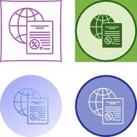 Global Icon Design vector