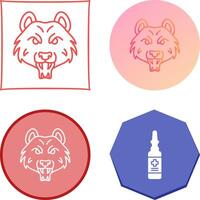 Bear Icon Design vector