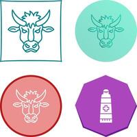 Bison Icon Design vector