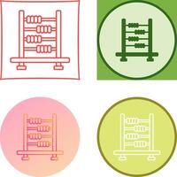 Abacus Icon Design vector