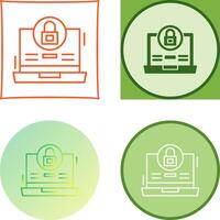 Lock Icon Design vector