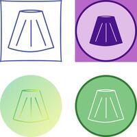 Skirt Icon Design vector