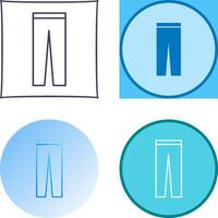 Trousers Icon Design vector