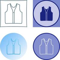 Swimming Vest Icon Design vector