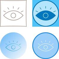 Eye Icon Design vector