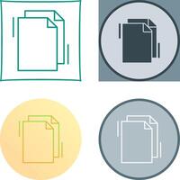 Copy Icon Design vector