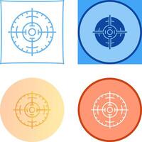 Target Icon Design vector