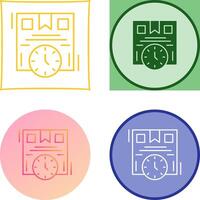 Time is Money Icon Design vector