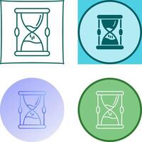 Hourglass Icon Design vector