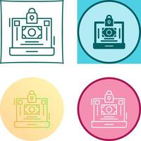 Secure Payment Icon Design vector