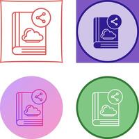 Book Icon Design vector