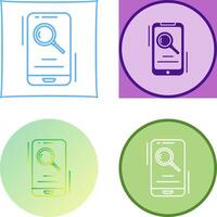Search Icon Design vector