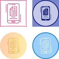 To Do List Icon Design vector
