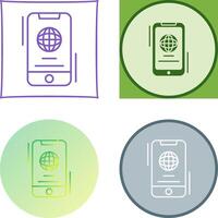 Browser Icon Design vector