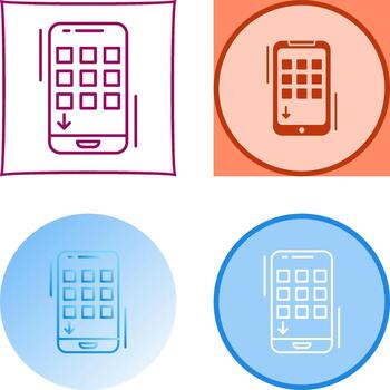 moverse icono diseño vector