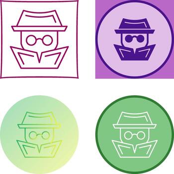 Hacker Icon Design vector