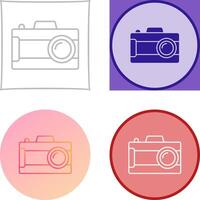 Digital Camera Icon Design vector