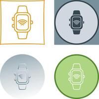 diseño de icono de reloj inteligente vector