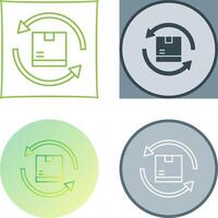 Product Return Icon Design vector