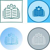 Open Book Icon Design vector