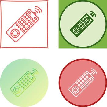 Remote Icon Design vector