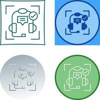 Technical Support Icon Design vector