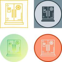 Fridge Icon Design vector