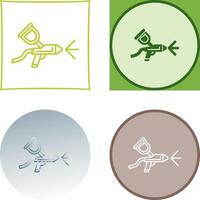 Airbrush Icon Design vector