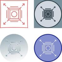 Maximize Icon Design vector