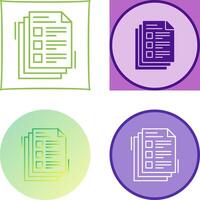 Notes Icon Design vector