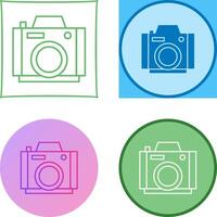 Photo Camera Icon Design vector