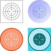 Target Icon Design vector