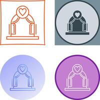 Arch Icon Design vector