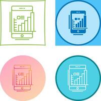 Mobile Icon Design vector